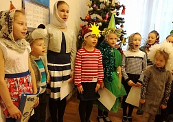 Светлый праздник Рождества Христова в воскресной школе подворья!